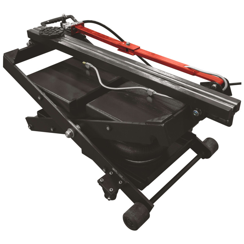 Cric pneumatique à ciseaux 2.5 tonnes - Hauteur de levage max 60com