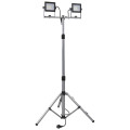 Projecteur LED Professionnel 2x20W GEFOM – Éclairage Puissant 3200 Lumens – Trépied Orientable – 25 000h