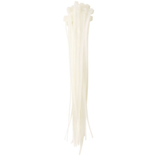 Lot de 10 Colliers de Serrage 6x175 mm – GEFOM – Nylon Blanc – Attache Câble Solide et Polyvalente