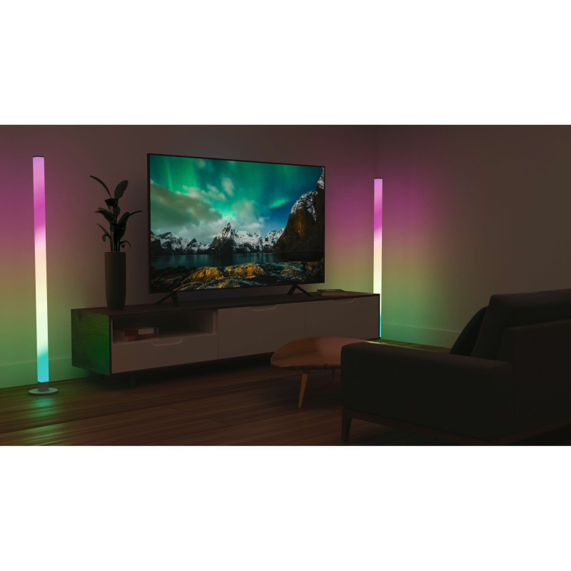 Barre Lumineuse LED RGB – GEFOM – Contrôle à Distance – Fonction Musique Sensitif – Éclairage Décoratif