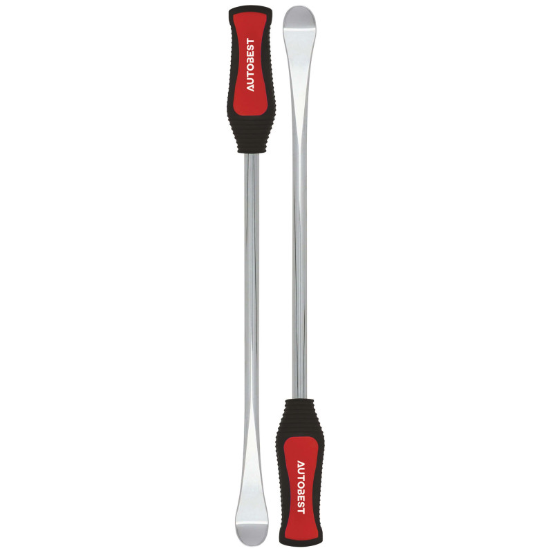 Lot de 2 cuillères démonte pneus Longueur 370mm - Outil Levier de Pneu