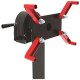 Support moteur pliant avec poulie 680 kg - Pivotant et Rotatif 360° - 2 roulettes fixes 2 pivotantes - Atelier et Garage