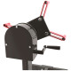 Support moteur pliant avec poulie 680 kg - Pivotant et Rotatif 360° - 2 roulettes fixes 2 pivotantes - Atelier et Garage