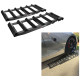 Jeu de 2 rallonges pour rampe de levage - Capacité 800kg - Longueur 63cm - Pour véhicules à garde au sol réduite
