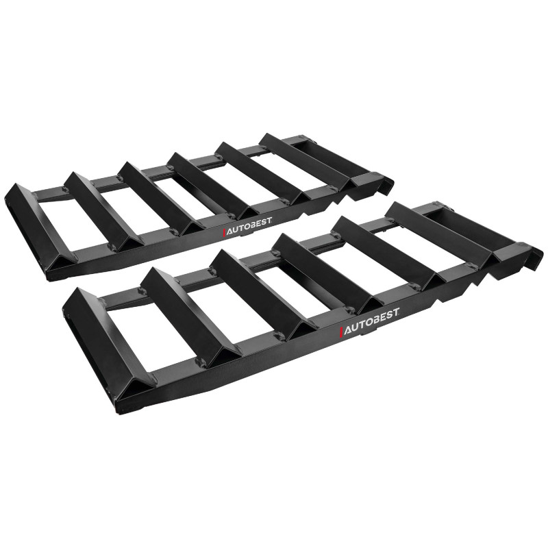 Jeu de 2 rallonges pour rampe de levage - Capacité 800kg - Longueur 63cm - Pour véhicules à garde au sol réduite