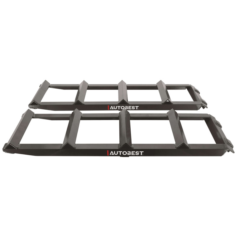 Jeu de 2 rallonges pour rampe de levage - Capacité 800kg - Longueur 63cm - Pour véhicules à garde au sol réduite