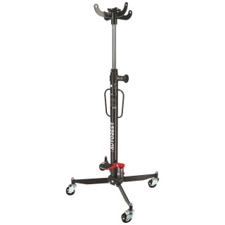 Vérin de fosse tête réversible 600 kg - Roues pivotantes - Hauteur maxi 2000 mm