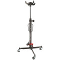 Vérin de fosse tête réversible 600 kg - Roues pivotantes - Hauteur maxi 2000 mm