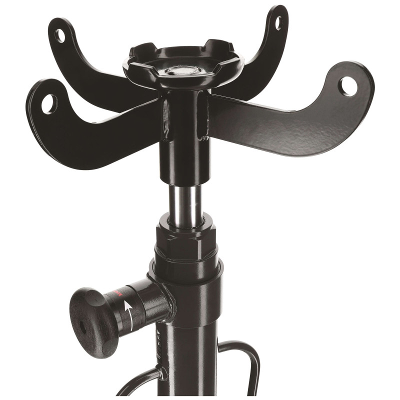 Vérin de fosse tête réversible 600 kg - Roues pivotantes - Hauteur maxi 2000 mm