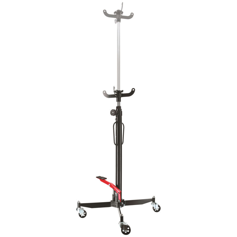 Vérin de fosse tête réversible 600 kg - Roues pivotantes - Hauteur maxi 2000 mm