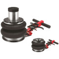 Cric pneumatique 2 tonnes AUTOBEST - Patins antidérapant - Amplitude avec rallonge 200 - 380 mm