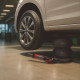 Cric pneumatique 2 tonnes AUTOBEST - Patins antidérapant - Amplitude avec rallonge 200 - 380 mm