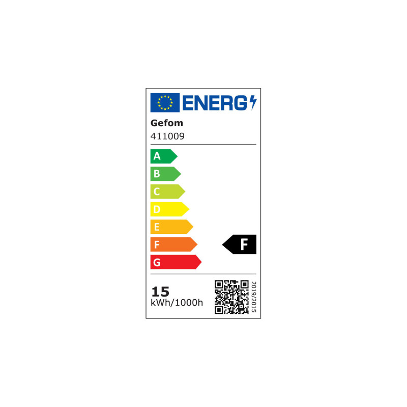 Applique extérieure noire - LED intégré - 15W
