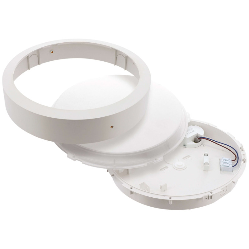 Applique extérieure blanche LED intégré - 15W