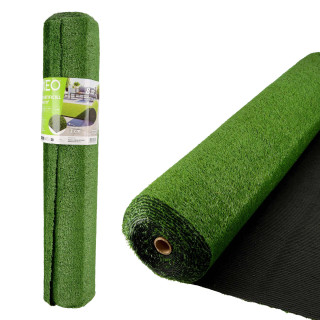 Gazon synthétique artificiel rouleau 8m2 - 750g/m2 - Épaisseur 1cm - Pelouse synthétique balcon, terrasse, patio - Effet Naturel