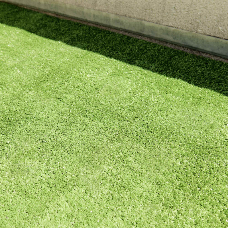 Gazon synthétique artificiel rouleau 8m2 - 750g/m2 - Épaisseur 1cm - Pelouse synthétique balcon, terrasse, patio - Effet Naturel