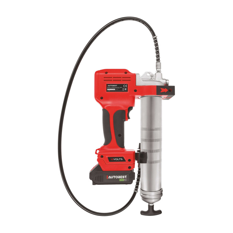 Pompe à graisse sans fil - Batterie 18V 2AH - Capacité de cartouche 400 g