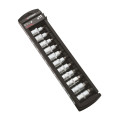 Jeux de 11 douilles BTR - carré 1/2 - Empreinte 6 pans - Acier au Chrome-Vanadium -  Longueur 55mm