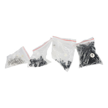 Kit visserie - Pour étagère à bûches toit incliné - pièce de rechange pour ref OXEO 760382