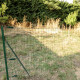Grillage soudé - Rouleau 25x1m - Maille 100x50 mm - épais. 2mm - Acier galvanisé plastifié - Tendeurs et câbles inclus