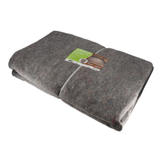 Toile non tissé protection des sols - 400 gr/m2 - 4x8m - Protection UV et perméable - Feutre géotextile pour Piscine et Bassin