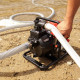 Pompe à eau thermique 52 cm3 - 3 CV - 2 temps - Débit 15m3/h - Motopompe jardin - Hauteur aspiration 8m