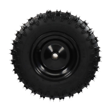 Roue complète - pour Broyeur de végétaux thermique 7CV - pièce de rechange pour ref OXEO 760549