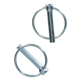 Goupille circulaire - pour Broyeur de végétaux thermique 7CV - pièce de rechange pour ref OXEO 760549