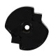 Tambour à lame - pour Broyeur de végétaux thermique 7CV - pièce de rechange pour ref OXEO 760549