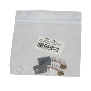 Charbons de rechange - pour Débroussailleuse électrique 1400W - pièce de rechange pour ref OXEO 760377