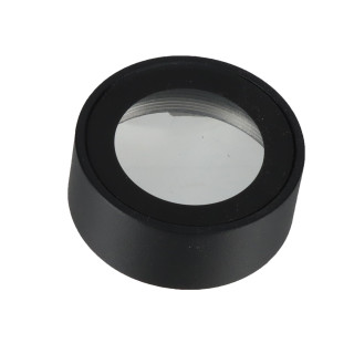 Capot à visser noir - pour Spots extérieurs design - pièce de rechange pour ref OXEO 760524