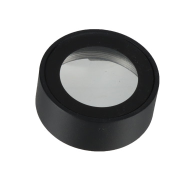 Capot à visser noir - pour Spots extérieurs design - pièce de rechange pour ref OXEO 760524
