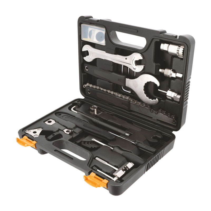 Coffret outillages spécifiques vélo 32 pièces