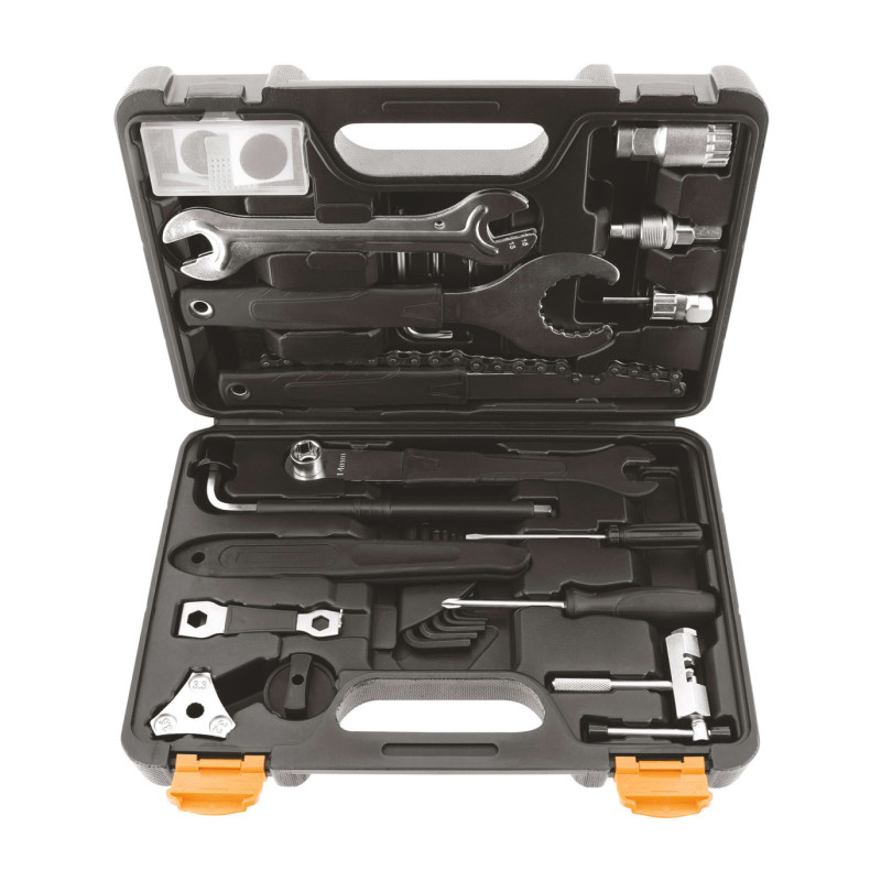 Coffret outillages spécifiques vélo 32 pièces