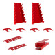 Lot d'accessoires porte outils - Pour panneau mural rangement outils - Pour ref Oxeo 760243