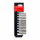 9 douilles longues 6 pans 1/4"