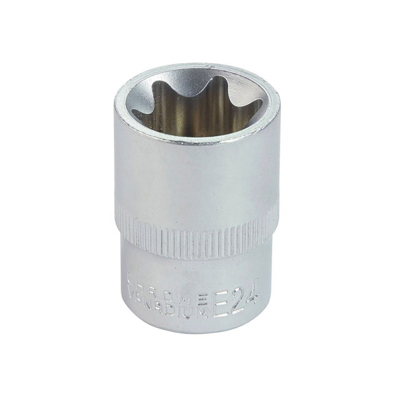 Douille Empreinte étoile E24 carré 1/2"
