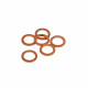 Joints vidange X 6 – cuivre – 14 x 20 x 2 mm