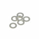 Joints vidange X 6 – aluminium – 12 x 21 x 2 mm