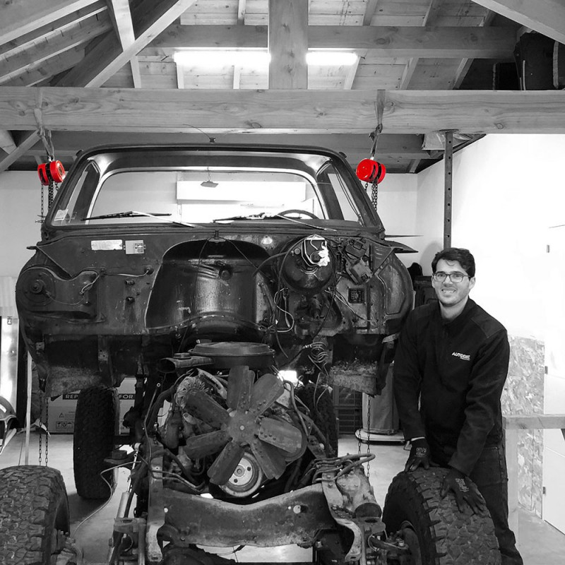 Palan manuel à chaîne - capacité 1T - hauteur de levage 2.5 m