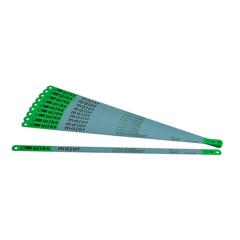 10 LAMES SCIE A METAUX ULTRA MAJOR 300 mm 12"