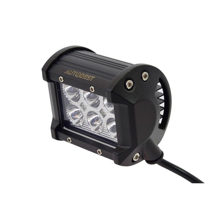 Feux de travail carré 6 LED 18 W