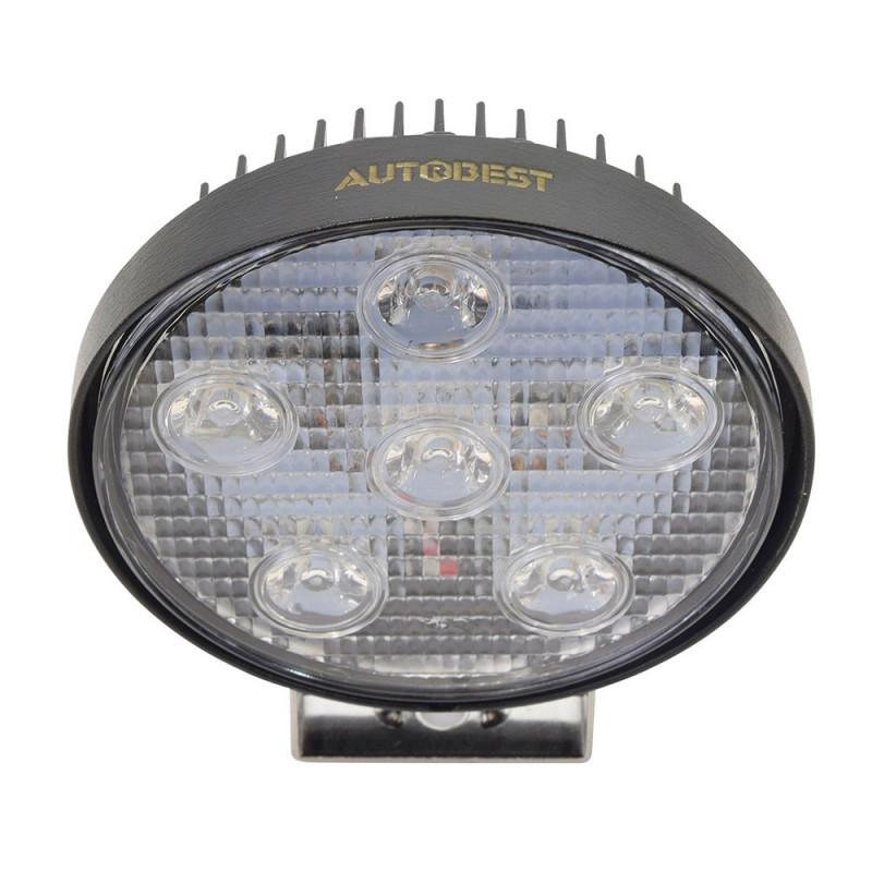 Feux de travail 6 LED rond 115mm