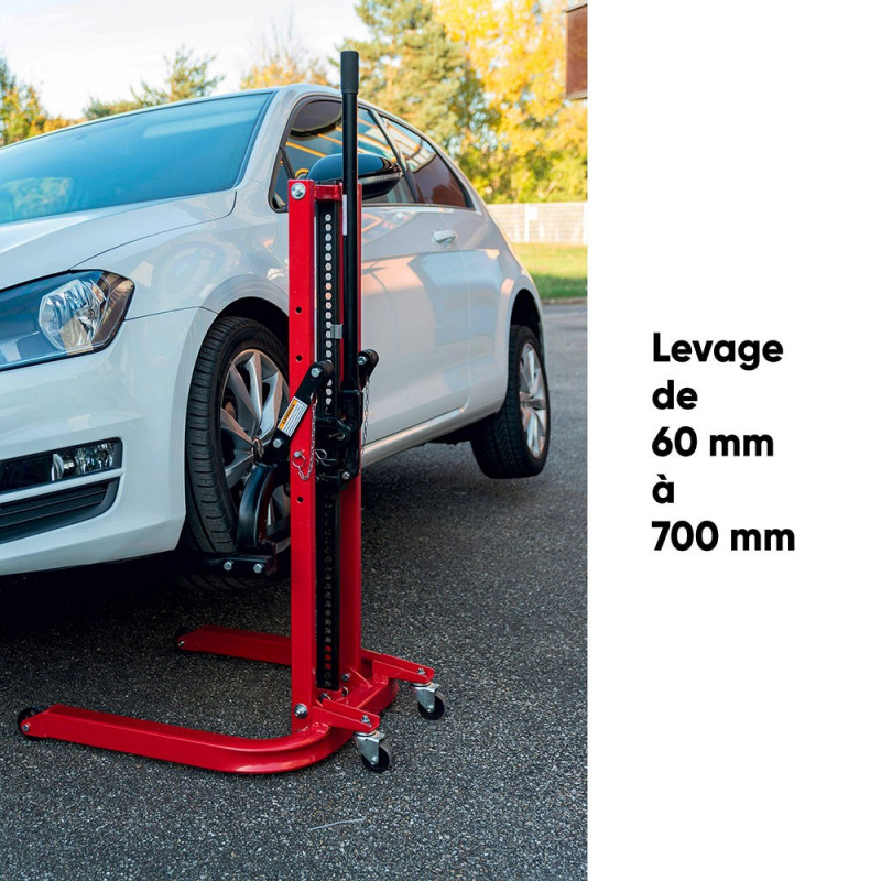 Colonne de levage mobile manuel 810 kg