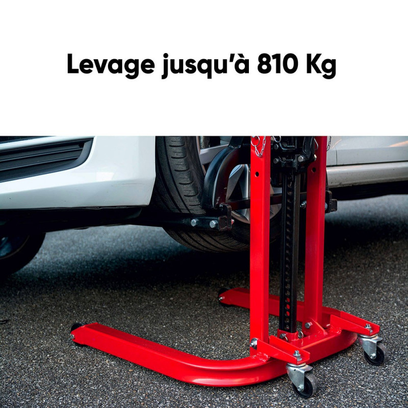 Colonne de levage mobile manuel 810 kg