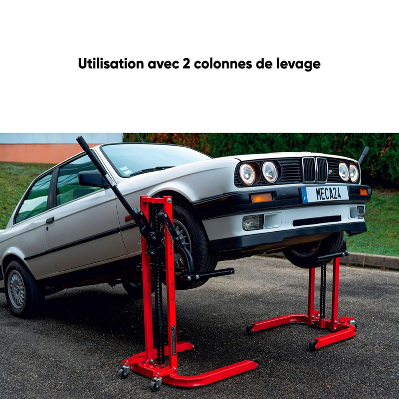 Colonne de levage mobile manuel 810 kg