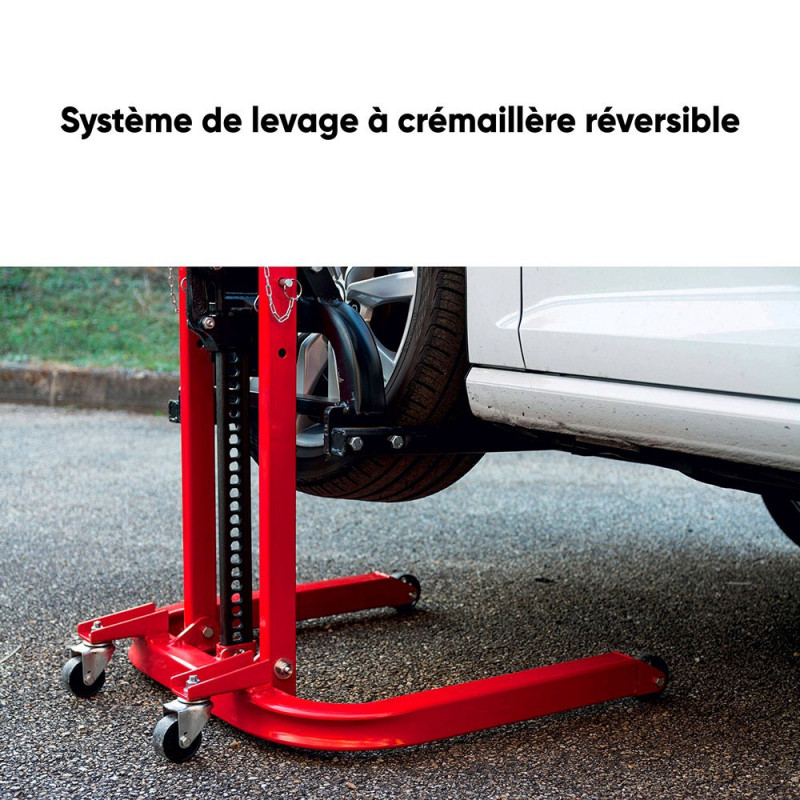 Colonne de levage mobile manuel 810 kg