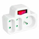 Triplite mixte 1X16A + 2X6A avec interrupteur
