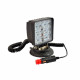 Projecteur de travail LED carré 48W aimenté 12V - 24V - allume cigares