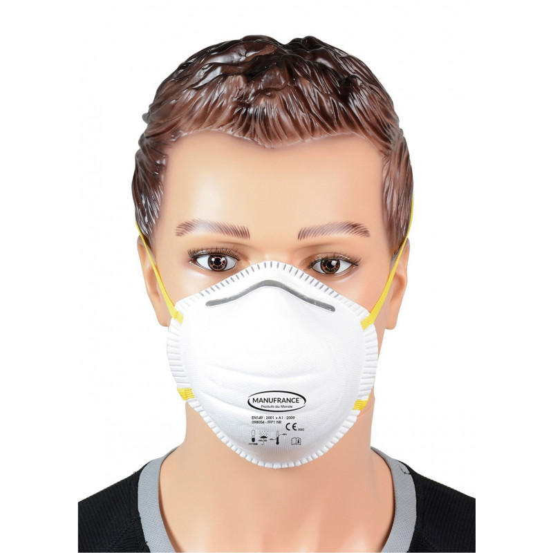 Masque anti-poussieres ffp1 - lot de 3